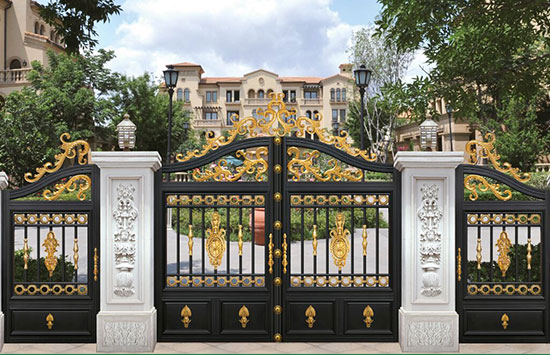 廣州庭院門(mén)及護(hù)欄樓梯展