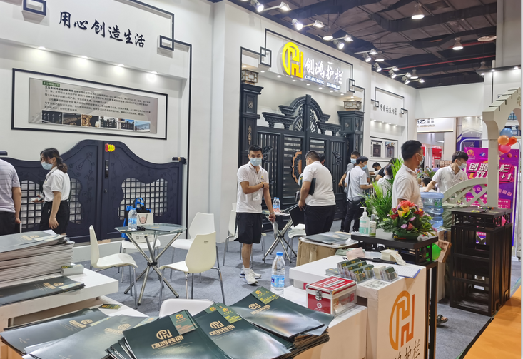 廣州庭院門樓梯護欄展